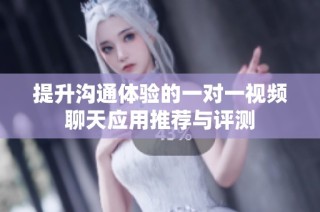 提升沟通体验的一对一视频聊天应用推荐与评测