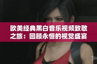 欧美经典黑白音乐视频致敬之旅：回顾永恒的视觉盛宴