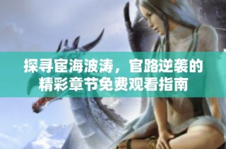探寻宦海波涛，官路逆袭的精彩章节免费观看指南