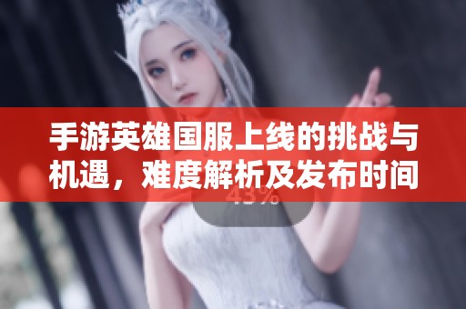 手游英雄国服上线的挑战与机遇，难度解析及发布时间展望