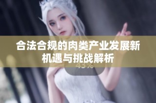合法合规的肉类产业发展新机遇与挑战解析