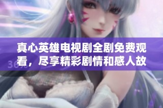 真心英雄电视剧全剧免费观看，尽享精彩剧情和感人故事