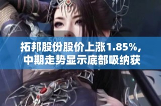 拓邦股份股价上涨1.85%, 中期走势显示底部吸纳获利筹码