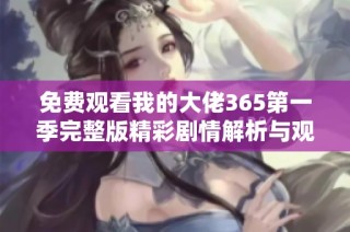 免费观看我的大佬365第一季完整版精彩剧情解析与观后感
