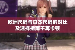 欧洲尺码与日本尺码的对比及选择指南不再卡顿