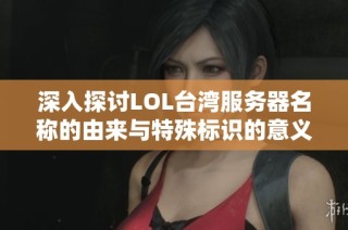 深入探讨LOL台湾服务器名称的由来与特殊标识的意义