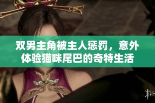 双男主角被主人惩罚，意外体验猫咪尾巴的奇特生活