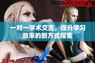 一对一学术交流，提升学习效率的新方式探索
