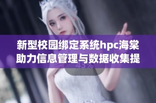新型校园绑定系统hpc海棠助力信息管理与数据收集提升效率