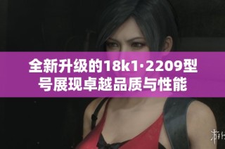 全新升级的18k1·2209型号展现卓越品质与性能