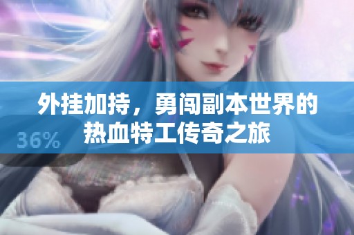 外挂加持，勇闯副本世界的热血特工传奇之旅