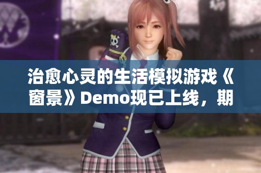治愈心灵的生活模拟游戏《窗景》Demo现已上线，期待2025年精彩正式版