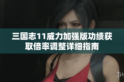 三国志11威力加强版功绩获取倍率调整详细指南