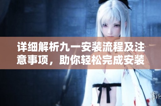 详细解析九一安装流程及注意事项，助你轻松完成安装任务
